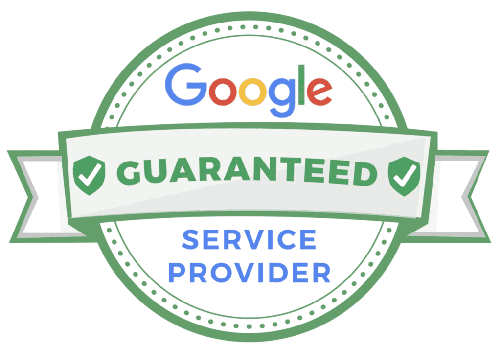 We're a Google Guaranteed Cleaning Service!